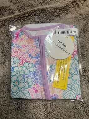 Little Sleepies Doodle Blooms Shorty Zippy 18-24 Months